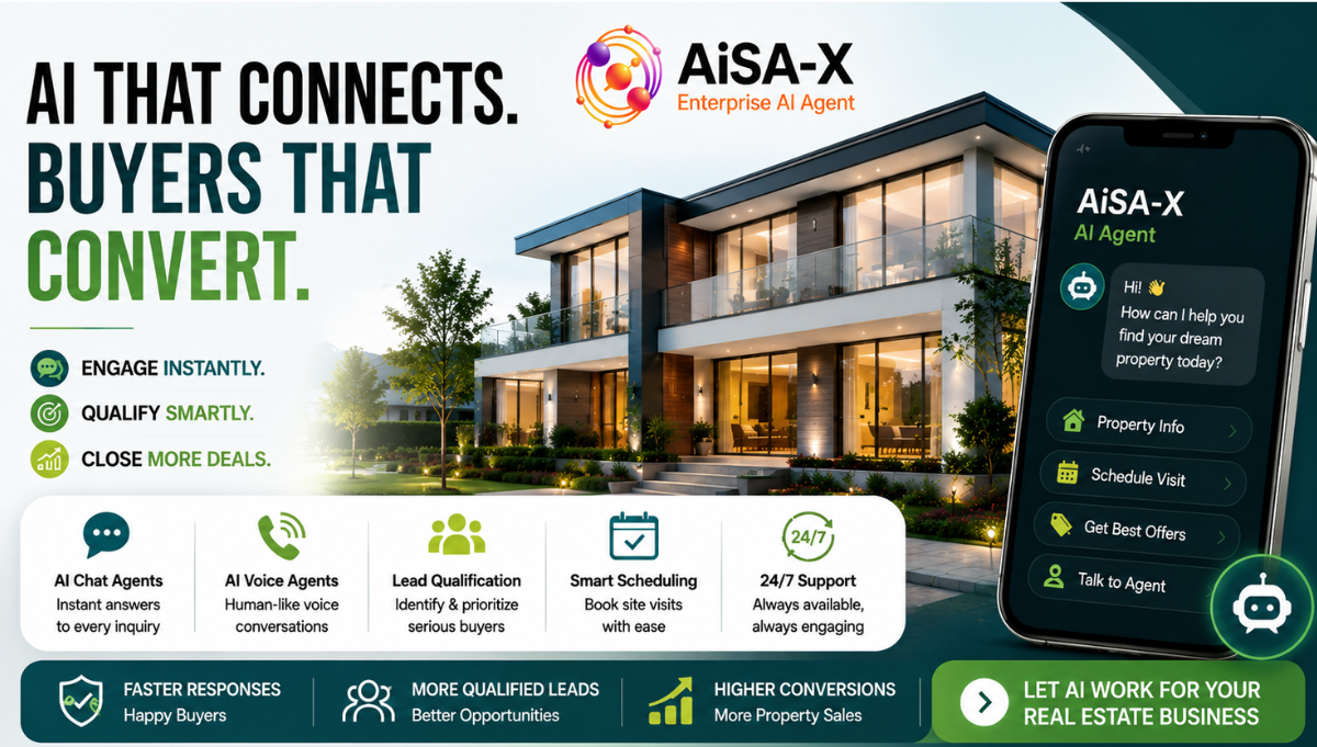 Aisa-X.AI For Real Estate Businesses